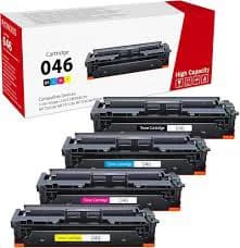 Canon 046 Toner Cartridges Black Cyan Yellow and Magenta 2