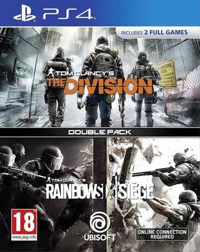 Sony Tom Clancy's The Division + Rainbow Six Siege Double Pack PS4 5