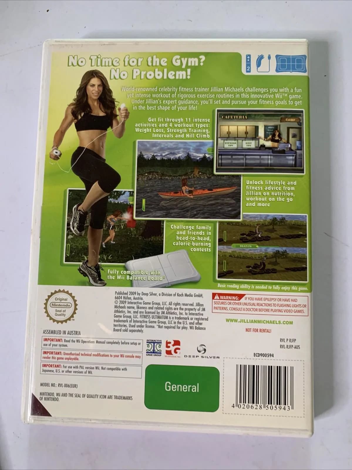 Jillian Michaels Fitness Ultimatum – Nintendo Wii PAL 2