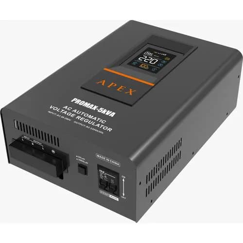 Apex 5KVA Relay Wall-Mount Stabilizer 45V–280V 2