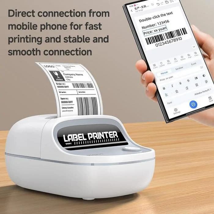 Yesido SP10 203dpi Portable Wireless Thermal Label Printer 3