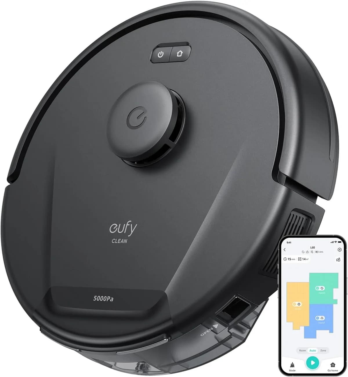 Anker Eufy L60 Hybrid Robot Vacuum Cleaner - Black 2