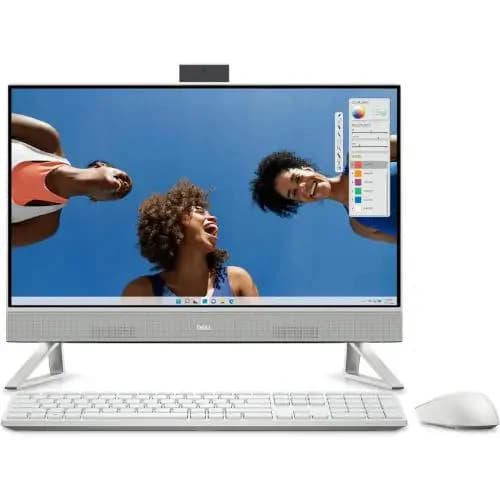 Dell EC24250 All-in-One Desktop Intel Core 7 150U Processor 16GB DDR5 RAM 512GB PCIe Windows 11 23-Inch 4