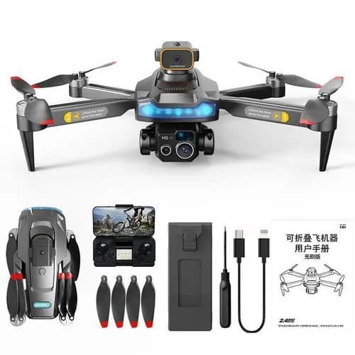 P15 HD RC WiFi FPV Long-Fly Drone with Extra Battery – Quadcopter