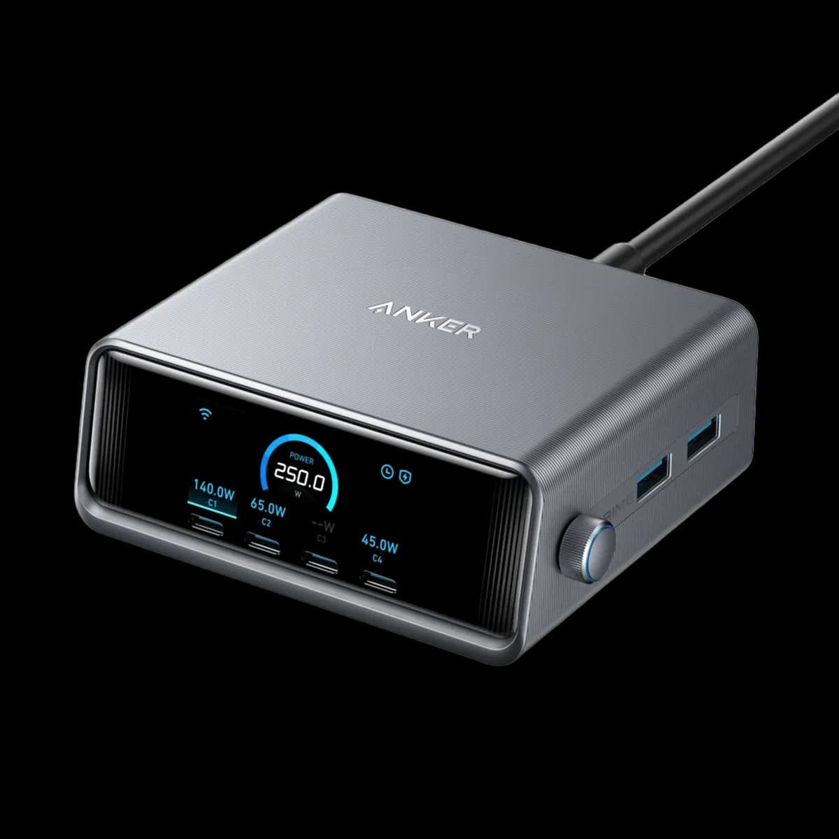 Anker Prime Charger- 250w Gan Prime Usb C Charging Station 2
