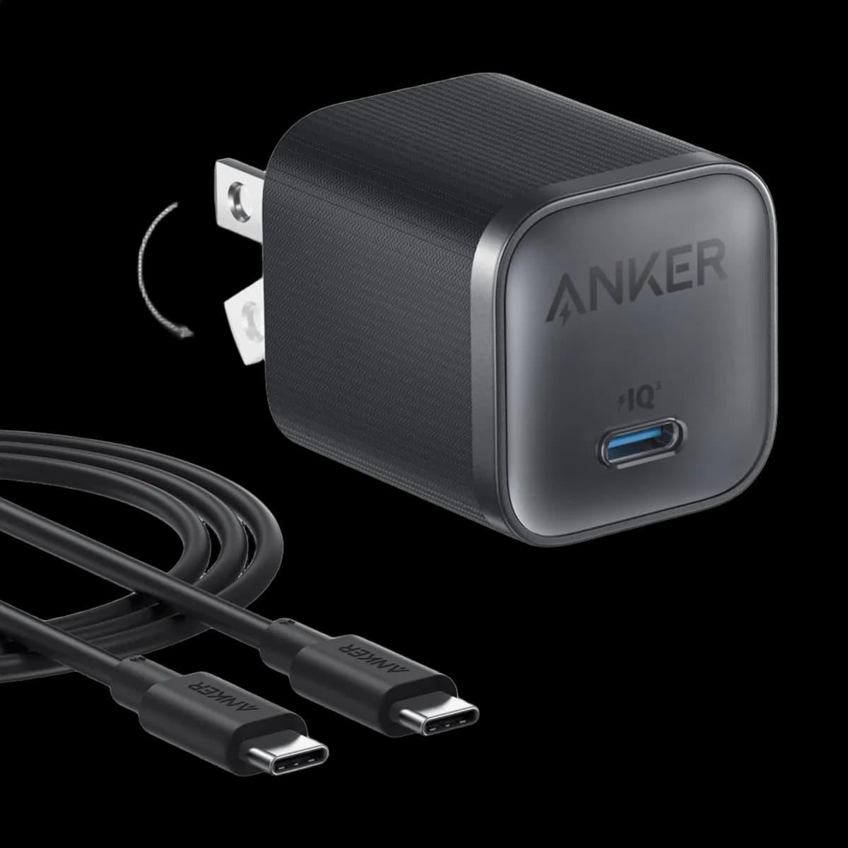 Anker Nano 45W USB-C Charger Black 2