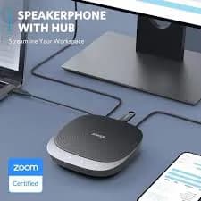 Anker Powerconf S360 Usb Speakerphone With 4-Ports 4