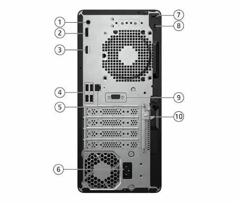 Hp Prodesk 2 Tower G1i E Intel Corei3 14th Gen 14100 No Monitor 2