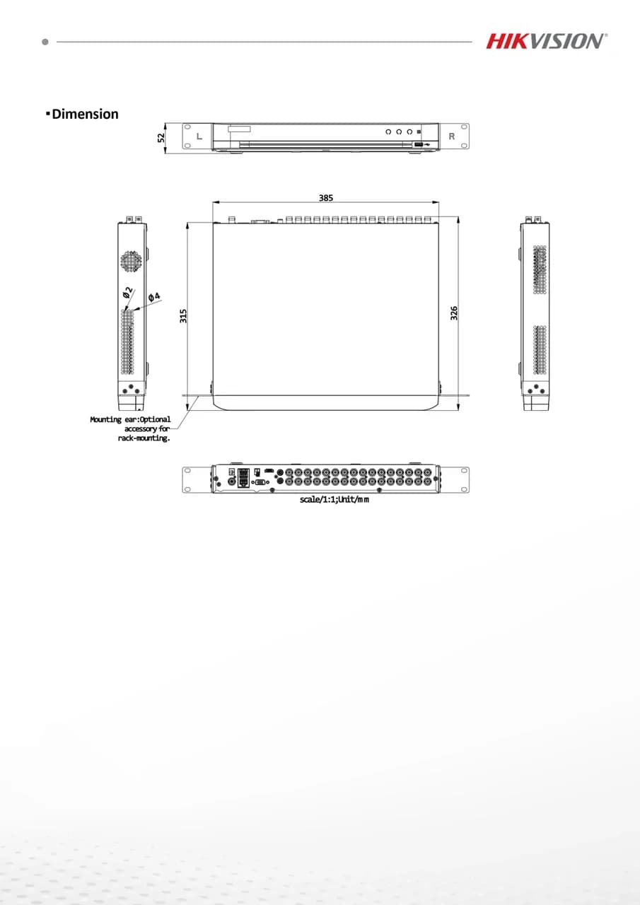 HikVision | 32 Channel Digital Video Recorder H.265 Pro+ Dvr 3