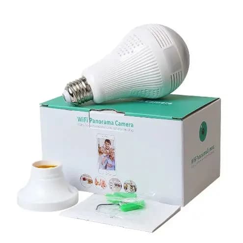 WiFi Security Light Bulb Camera – HD 960P / 1080P 4