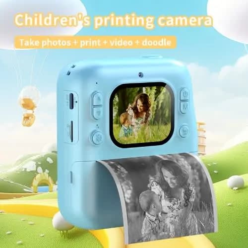 HD Instant Print Digital Camera With IPS Color Screen - 2.4inch 4