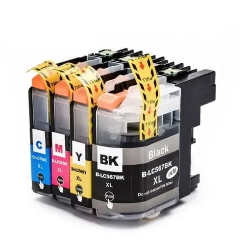 Brother LC567XL LC565 Compatible Ink Cartridges 4