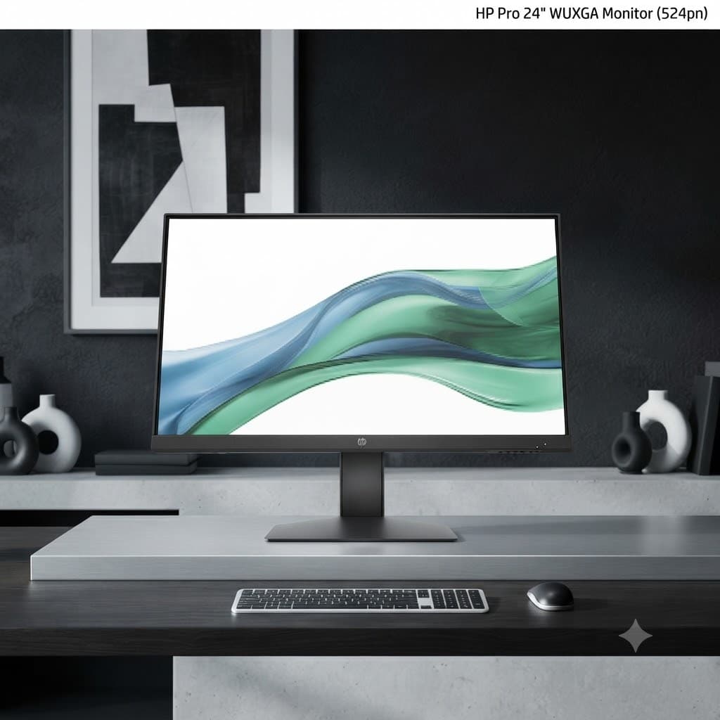 HP Series Pro 24" WUXGA Monitor (524pn) 3