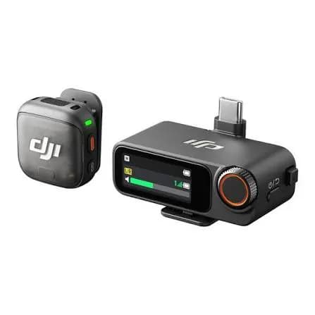 DJI Mic 3 (2 TX + 1 RX + Charging Case) Wireless Microphone 4