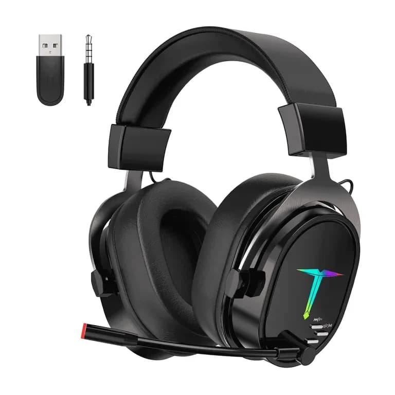 UHM G1000 2.4g Wireless Gaming Headset For Pc Ps4 Ps5 Phoneheadphone With Surround Mic 4