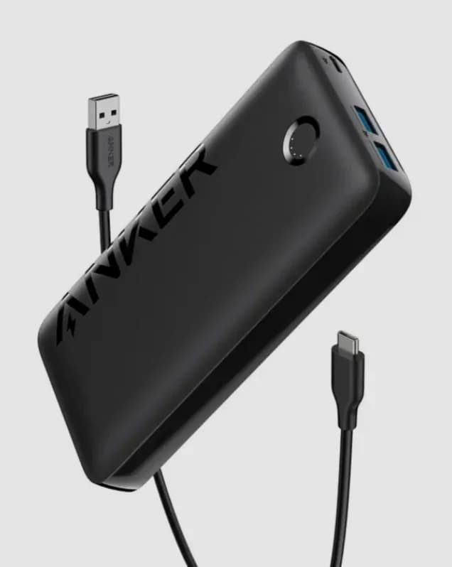 Anker Power Bank - 20,000mah 15w 2-port 3