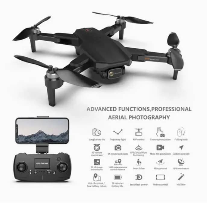 Tramigo F188 Pro GPS 5G WiFi Dual Camera 4K HD Foldable Drone 3