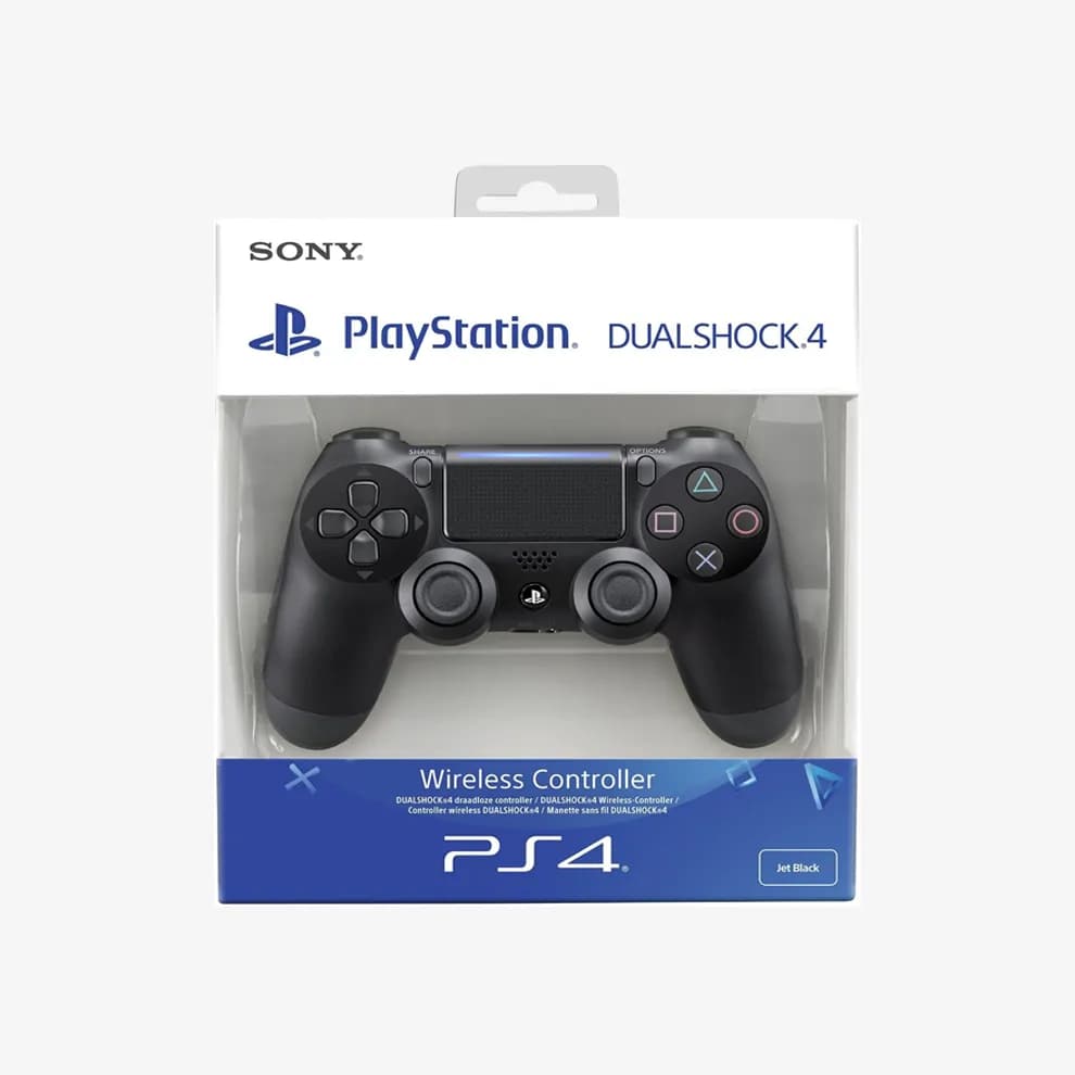 Sony Dualshock 4 Wireless Controller For Playstation 4 - Jet Black