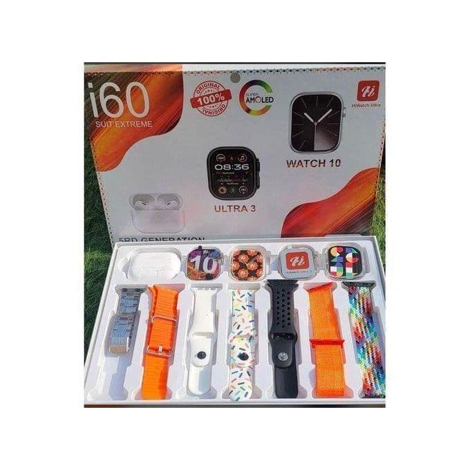 I60 Hiwatch ultra 3 watch 12 in 1 smart watch 3