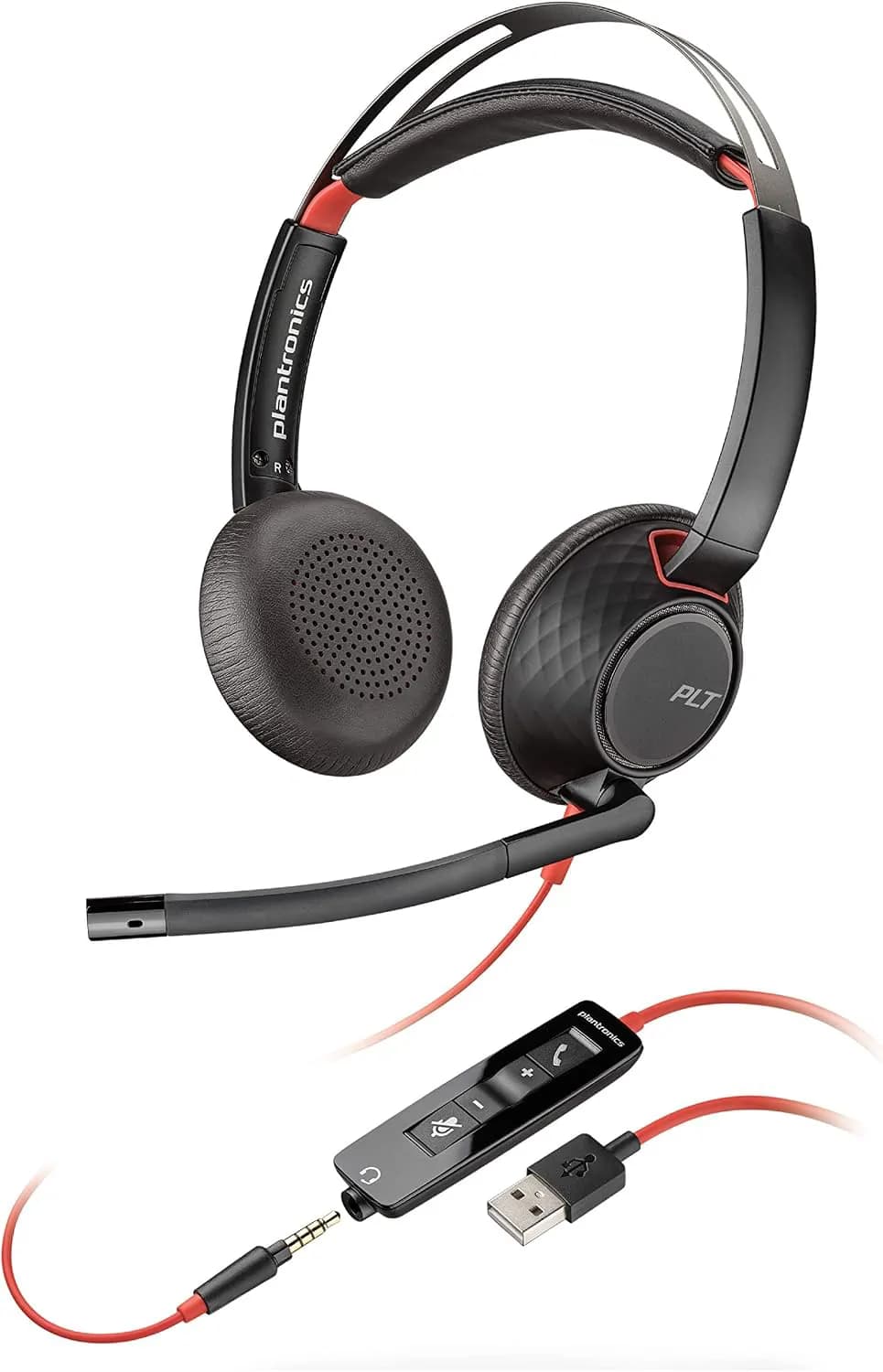 Planatronics - 5200 Black Wire Headphone Series 4
