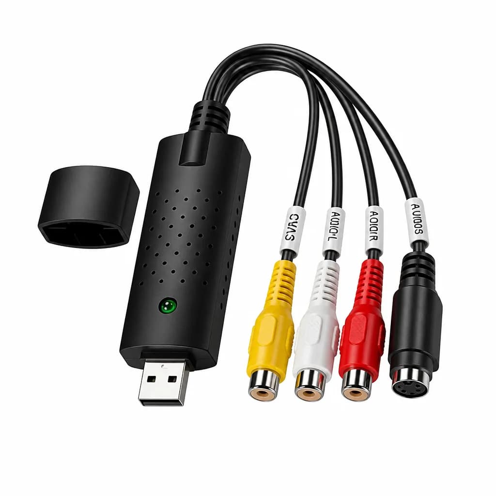 EasyCAP USB DVR Video Adapter with Audio Cable