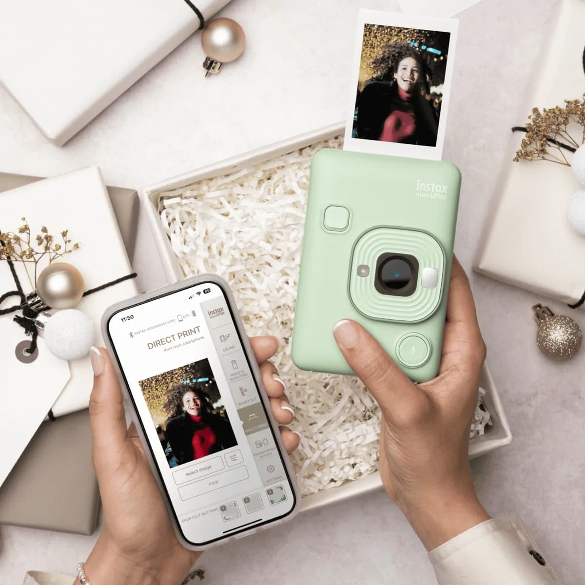 Instax Mini Liplay Hybrid Instant Camera 7