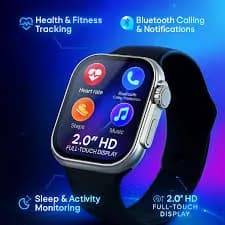2-in-1 I20 Ultra 2 Max Suit Smart Watch And Bluetooth Earphones 4
