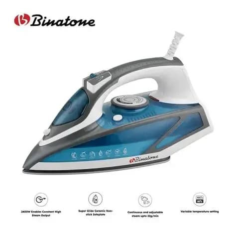 Binatone Steam Iron – Si-2410 - 2400W 4