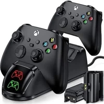 Xbox Series X-s Fast Dual Charging Dock+ 2 Free Batteries And Cable 4