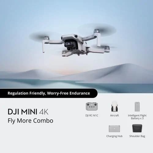DJI Mini 4K Fly More Combo Drone – 4K UHD Camera 4