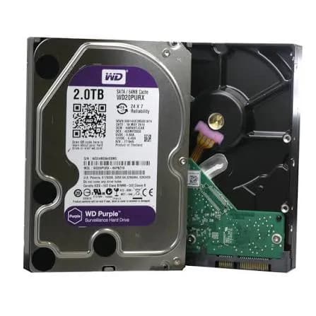 Western Digital Purple 2TB Surveillance HDD 4