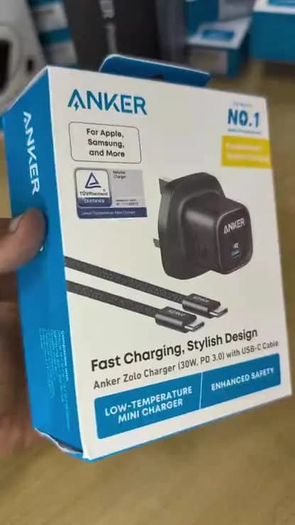 Anker Zolo Powerport 30w Usb c  Charger With Usb To Usb  Cable 3