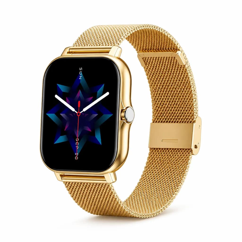 Y13 Smart Watch Gold