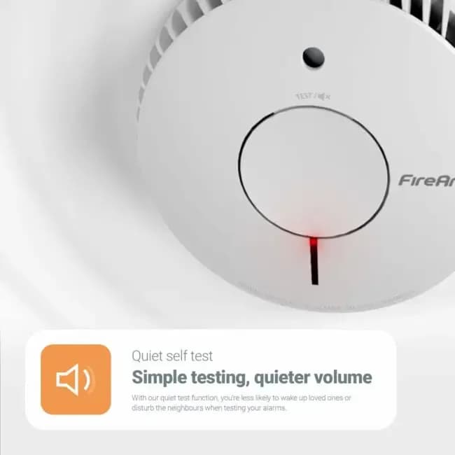 Smoke Detector Fire Alarm Optical Sensor 4