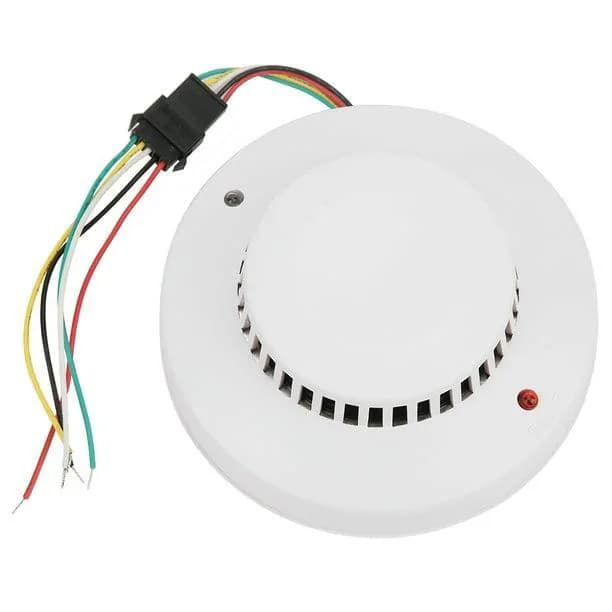 Fire & Smoke Alarm Detector - 12V 4