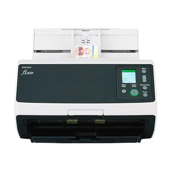 Fujitsu Ricoh Fi-8170 Scanner A4 Duplex Usb 3.2 Network Scanner 3