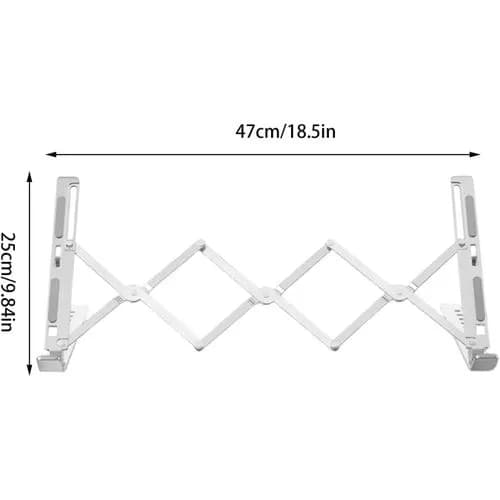 Aluminum Laptops Stand With Hollow Design 2