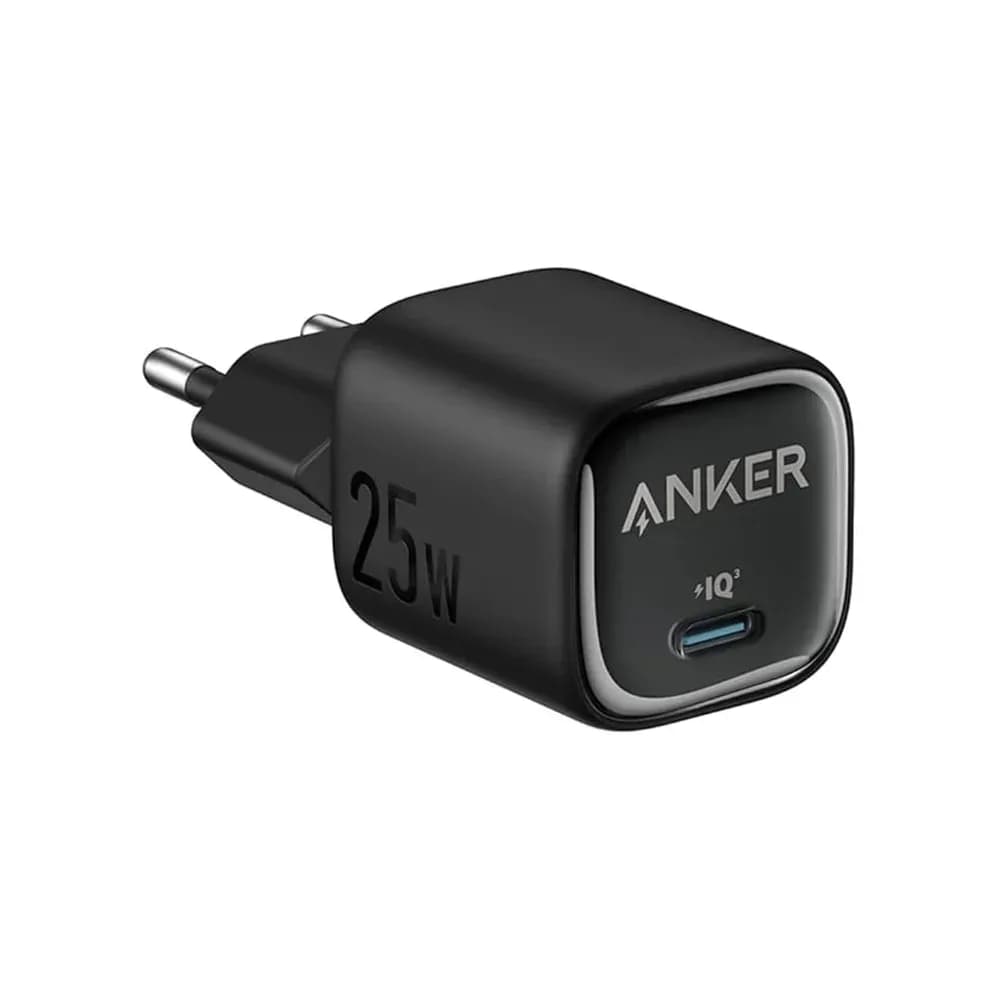 Anker 25w Pd Compact Wall Charger With Usb-c Cable Black 2