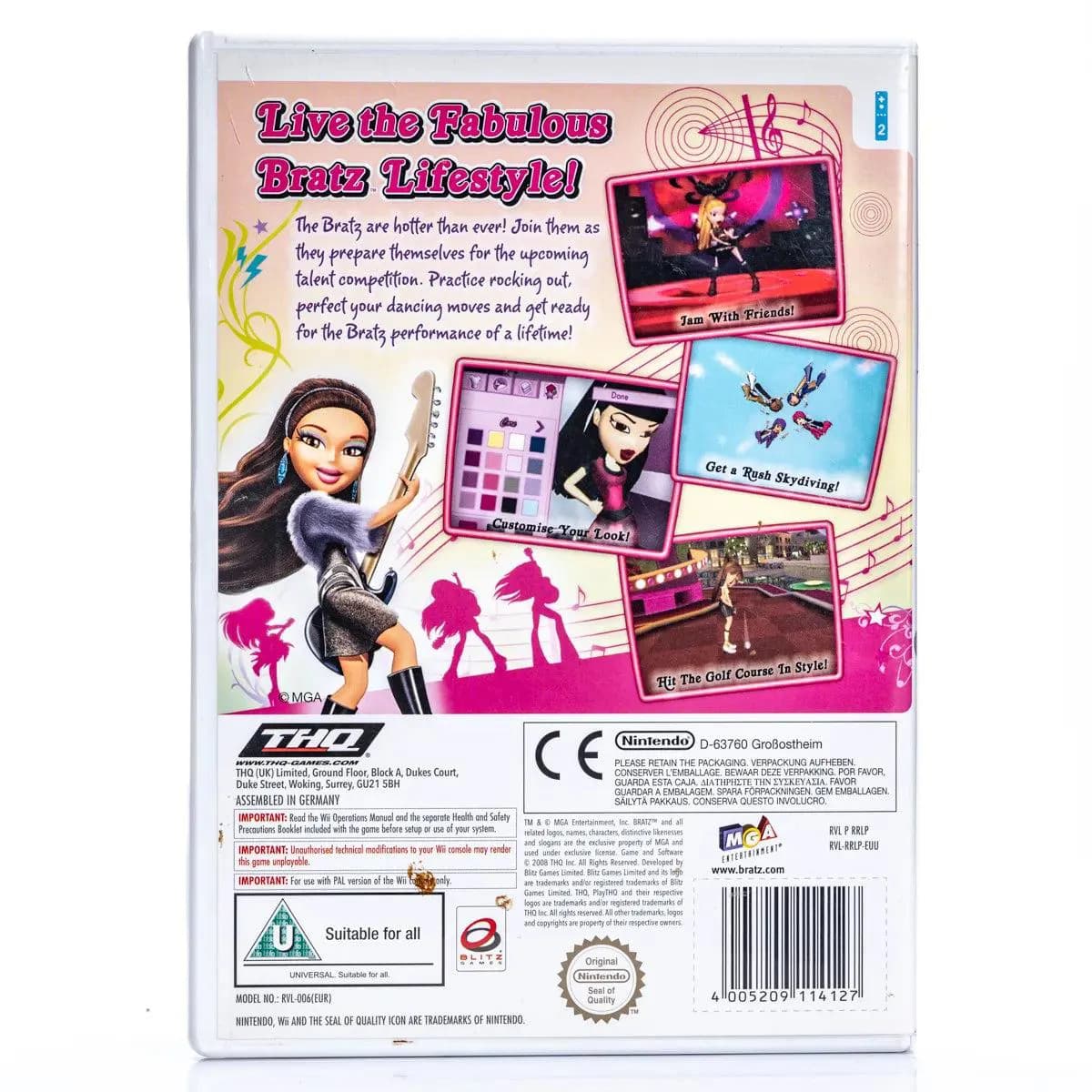 Nintendo Wii Bratz: The Movie 2