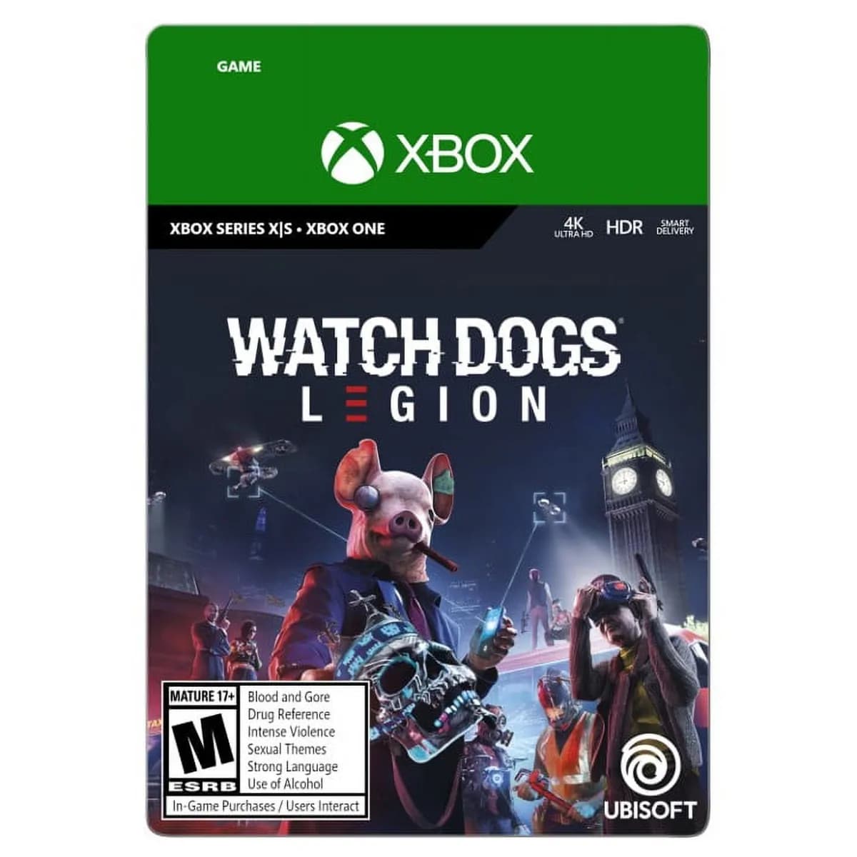 Watch Dogs Legion for Xbox One and Xbox Series X