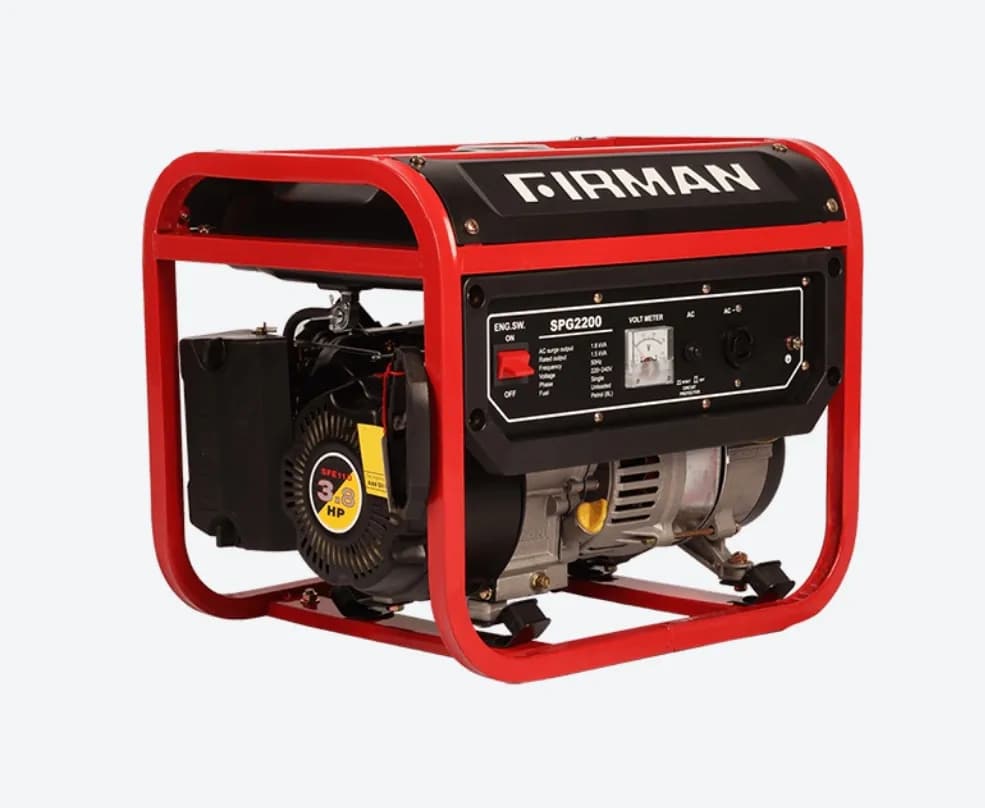 SUMEC FIRMAN SPG2200 1.8kVA MANUAL GENERATOR
