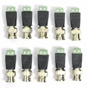 Cctv Bnc Video Balun - 10 Pieces 2