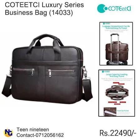 Cotecci 14033 Luxury Series Business Bag 2