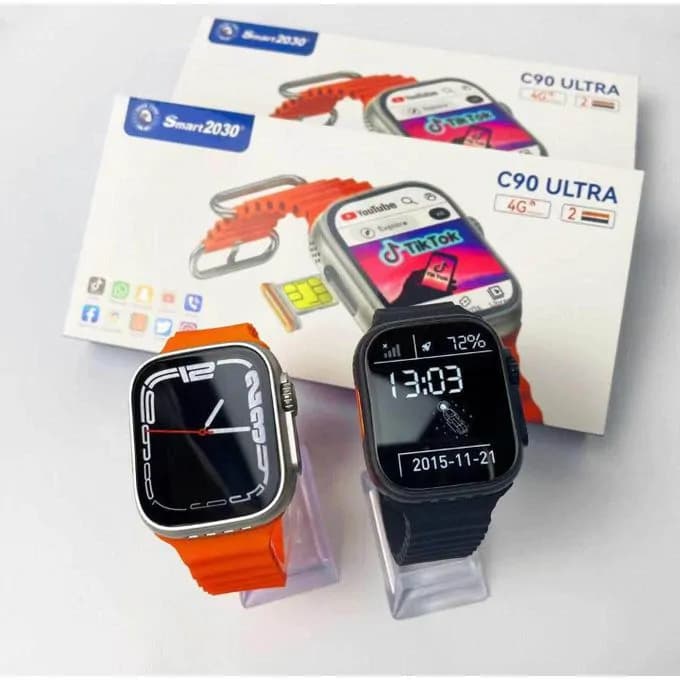 C90 Ultra 4g Sim Card Smart Watch 2