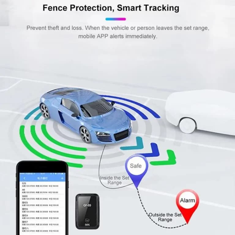 GF09 Mini GPS Location Tracker with Voice Recorder 6