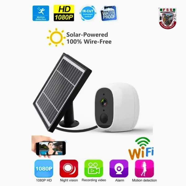 Low Power Solar Wifi Smart Camera