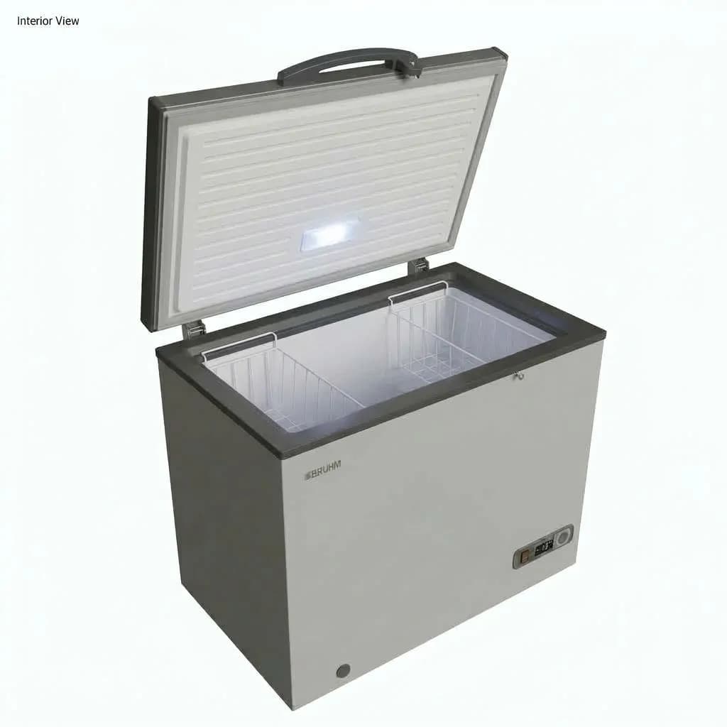 Bruhm BCS-160MR 152L Single Door Chest Freezer 3