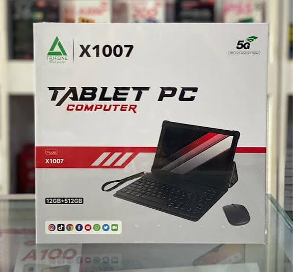 TRIFONE X1007 5G Tablet PC 10.1 Android Tablet with Keyboard & Mouse 2