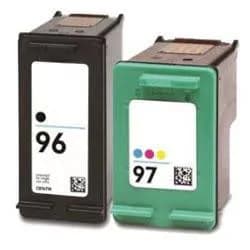 HP 96 and 97 Genuine Black and Colour Ink Cartridges 4