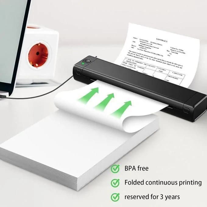 A4 Thermal Stright Paper For A4 Inkless Printer 3